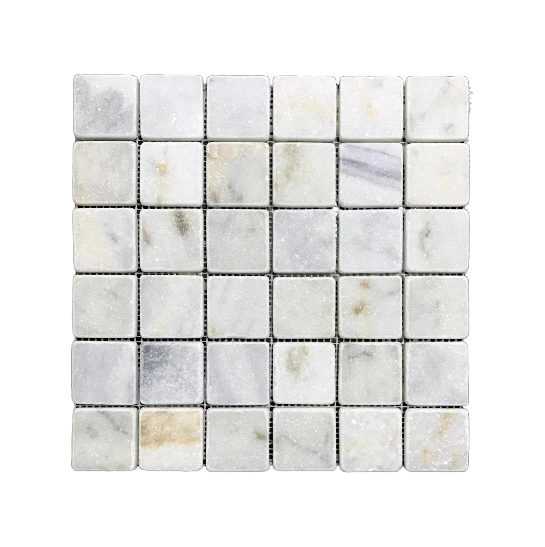 Golden Cloud 5x5 cm Eskitme Mermer Mozaik Duvar Zemin Mutfak Banyo (0,47m2)(30,5cm x 30,5 cm)