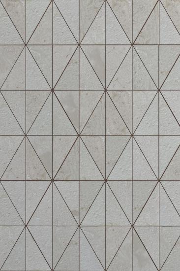 TUQCO Doğaltaş Triangle Myra Fırçalı Mermer Mozaik